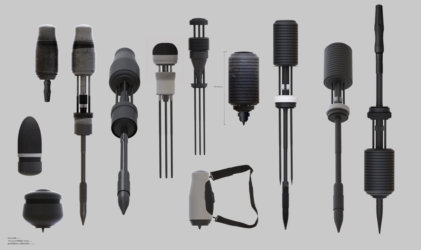 Dune 2021 Movie Concept Art by Joseph Cross 10 Thumper 240228