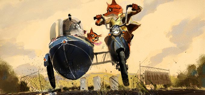 Fantastic Mr. Fox Art