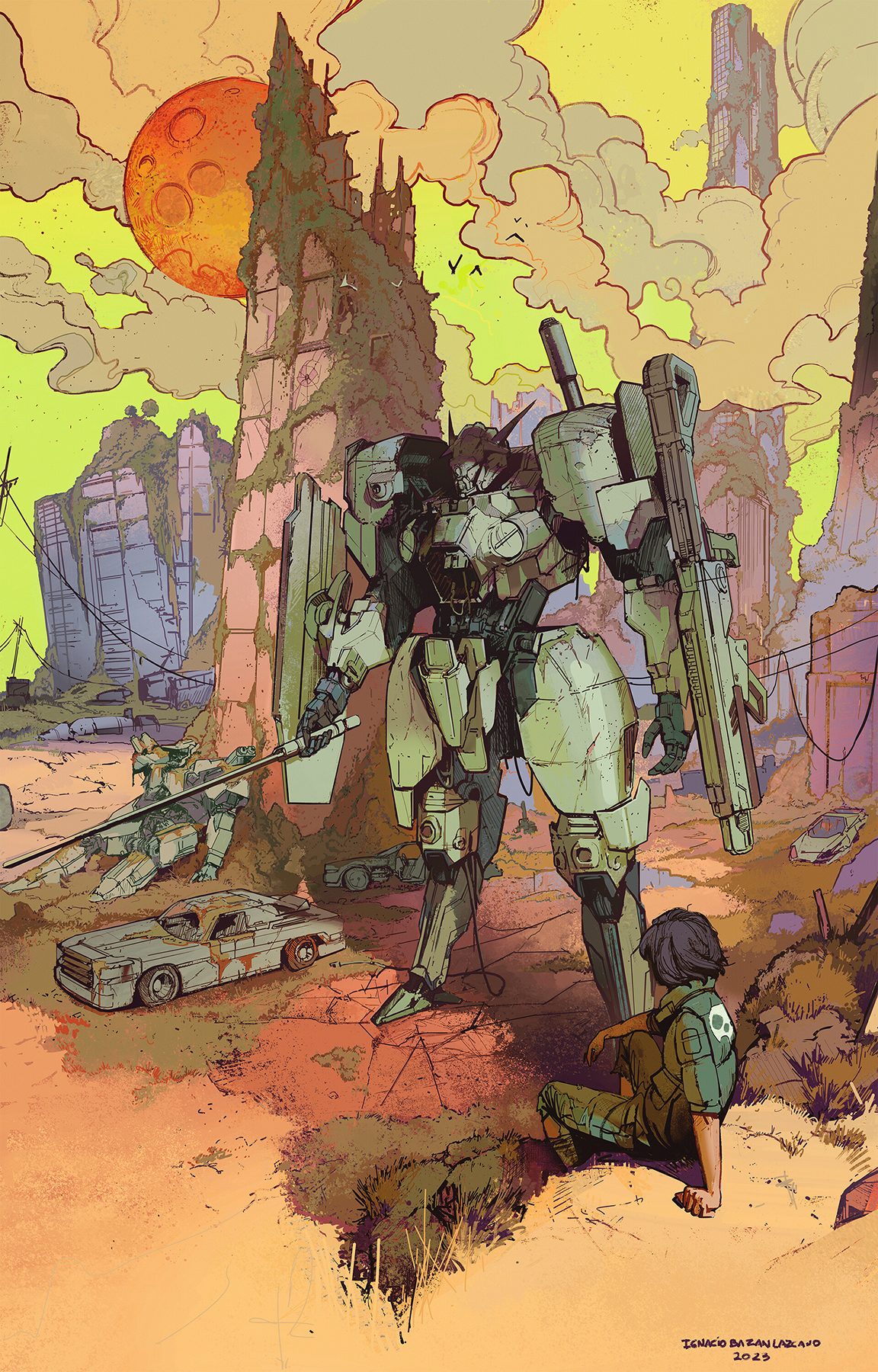 Ignacio Bazan Lazcano Concept Artist Last Stand 01