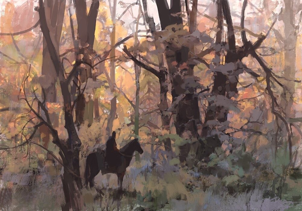 Min Yum Digital Art forest 2