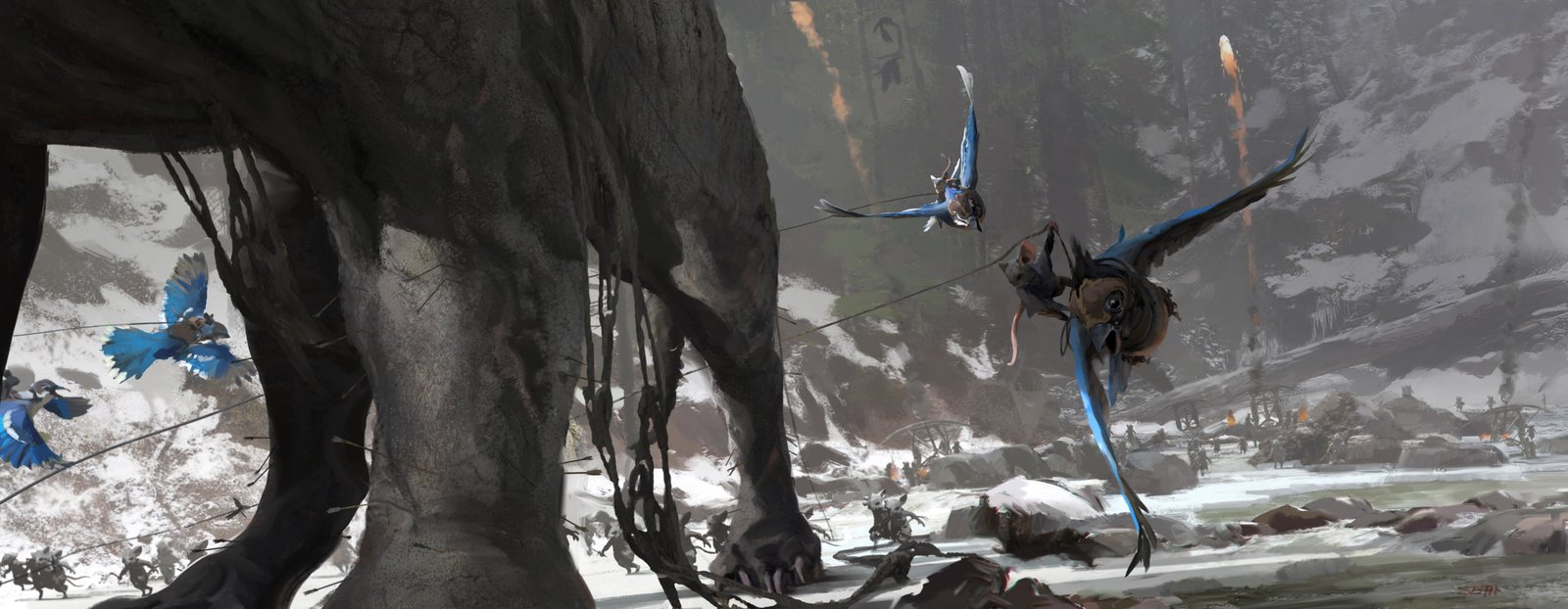 Mouse Guard Concept Art GetTheLegs SethEngstrom