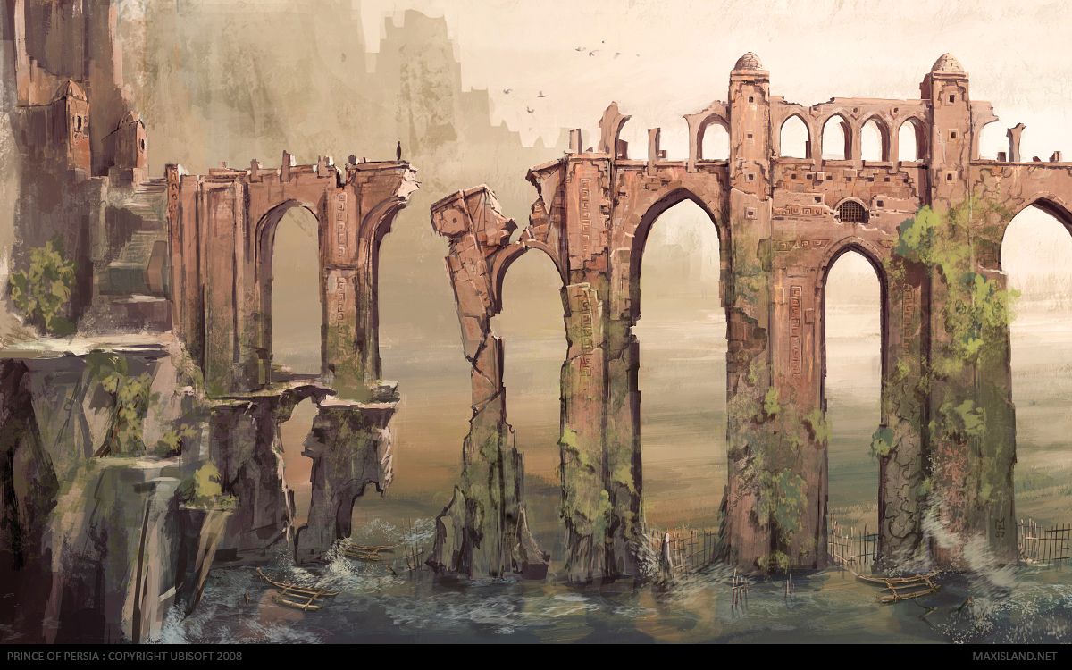 Prince of Persia Concept Art Maxime Desmettre 02