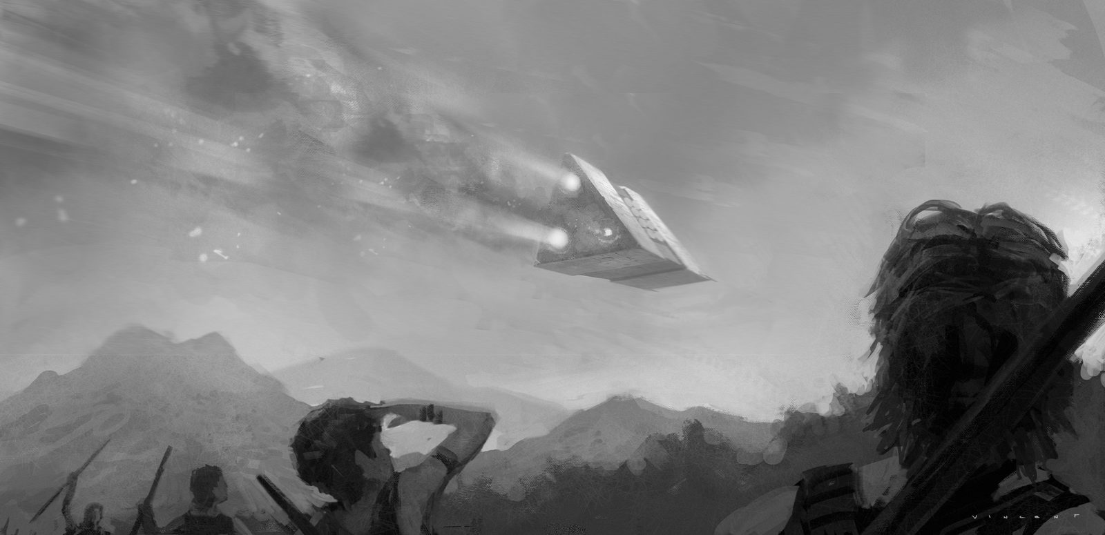 Star Wars Andor TV Series Concept Art Sketch V Jenkins 03