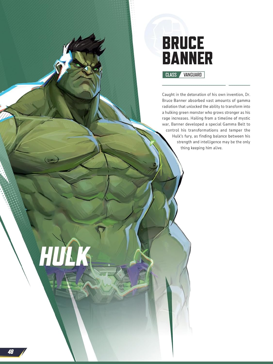 The Art of Marvel Rivals 48 Hulk Bruce Banner
