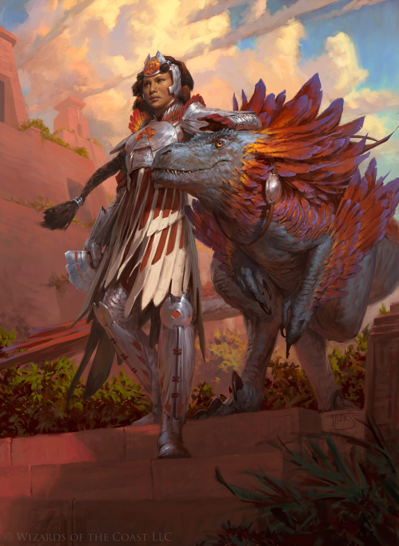 Tyler Jacobson Magic the Gathering - Huatli, Warrior Poet